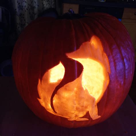 Forgot To Share My Fox Pumpkin In Time For Halloween But I Figure