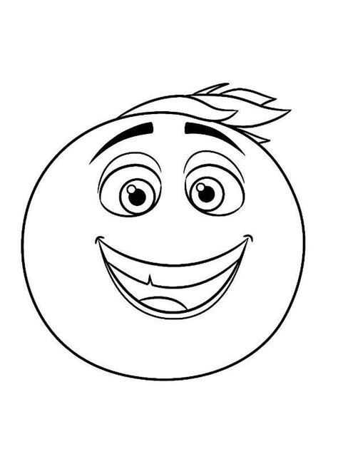 Ganz klar, ein smiley mit sonnenbrille sieht einfach cool aus! Kids-n-fun.com | 25 coloring pages of Emoji Movie