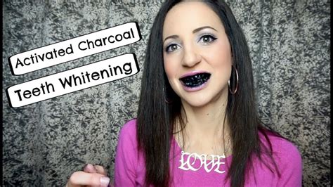 Activated Charcoal Teeth Whitening Youtube