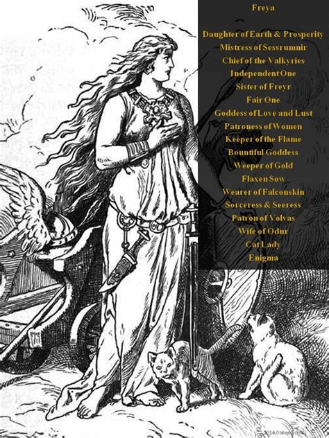 Freya Norse Mythology Norse Goddess Norse