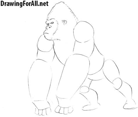 How To Draw King Kong