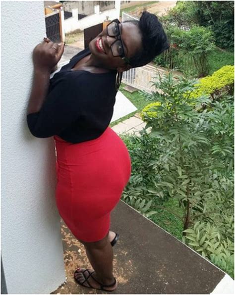This Ugandan Lady Has Been Blessed With The Real Natural Derrierephotos