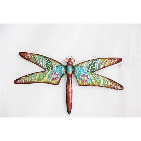 Laurel Foundry Modern Farmhouse Briese Dragonfly Outdoor Wall Art