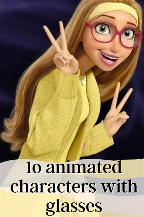 10 Animated Characters With Glasses That Your Children Will Love