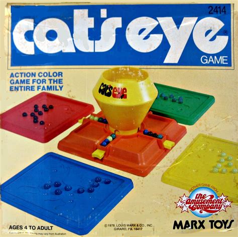Последние твиты от cat's eye marble (@cats_eye_marble). 1978 Cat's Eye game by Marx Toys | Don's Game Closet. It ...