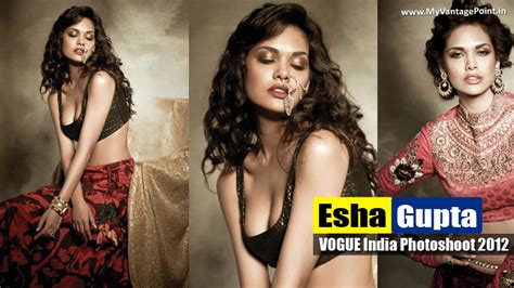 Esha Gupta Sizzling Photoshoot For Filmfare Magazine