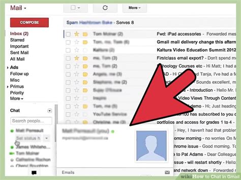 3 Ways To Chat In Gmail Wikihow