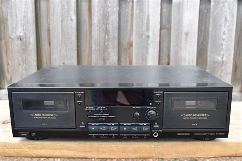 Sony's japanese press release for the unit. Sony Dual Cassette Deck C-WR690 | Audio Components ...