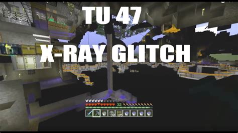 Minecraft Tu 47 X Ray Glitch Minecraft Console Youtube