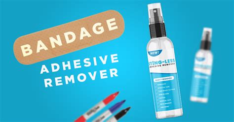 Sting Less Adhesive And Bandage Remover For Skin Spray And Wipes Sting