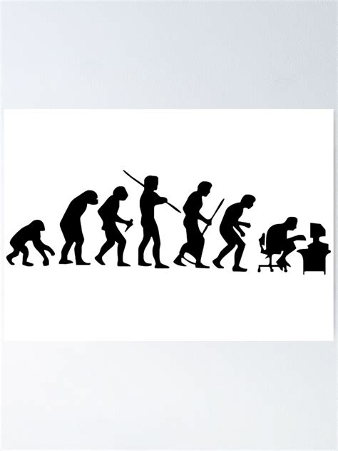 Evolution Poster By Kuratoth Redbubble