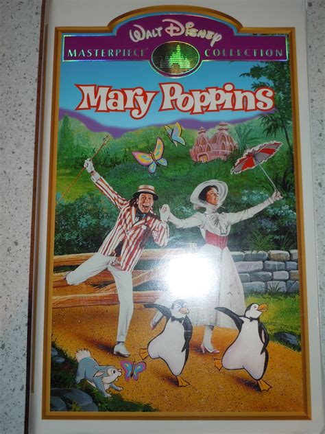 Mary Poppins Walt Disney S Masterpiece Collection Vhs Fully Restored Sexiz Pix
