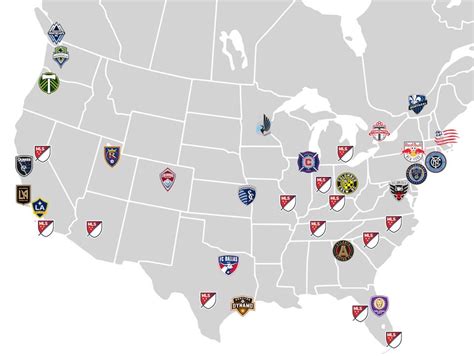 Here Is What A Map Of Mls Would Look Like If All Expansion Applicants