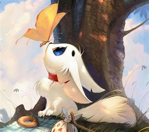 Maybe you would like to learn more about one of these? White Fox ... | Anime animals, Cute drawings, Anime