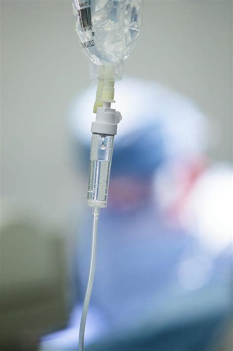 Intravenous Surgical Drip Photograph By Mark Thomasscience Photo Library
