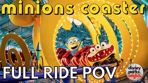 Minions Coaster Loop Dee Doop Dee Full Ride Universal Studios