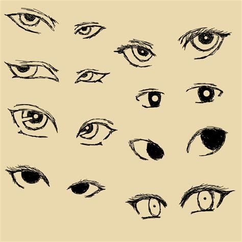 Eye Practice Sketch By Pinkcappanda On Deviantart