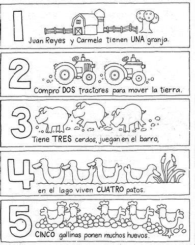 Actividades para preescolar con imágenes para trazar, rodear, pintar. 1 - 5 La granja. … | Granja preescolar, Animales de la ...