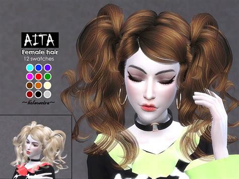 Sims 4 Best Pigtails Hair Cc To Try All Free Fandomspot Parkerspot