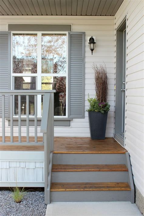 Front Porch Reveal New Door Color Front Porch Makeover Porch