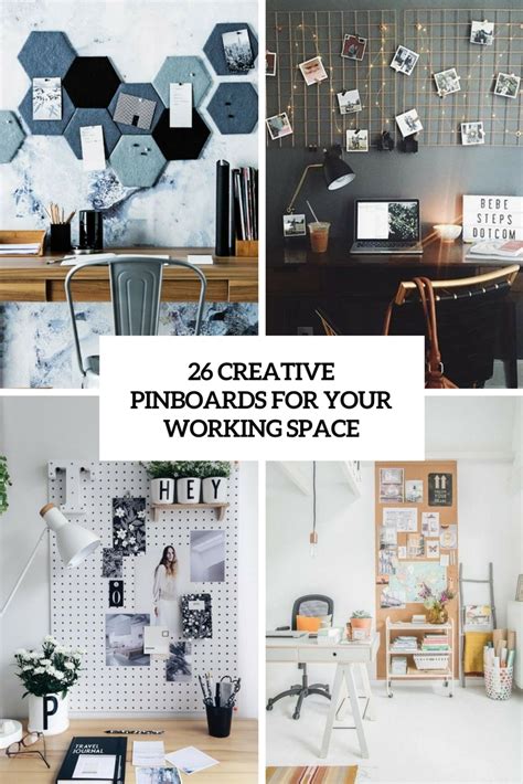 26 Creative Pinboards For Your Working Space Digsdigs