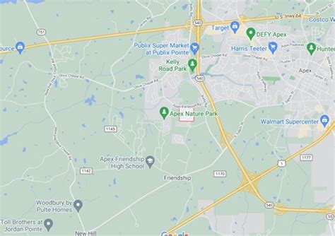 Crocketts Ridge Apex Nbhd North Carolina Area Map More