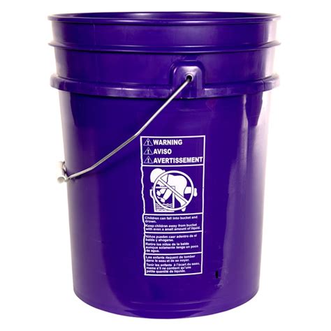 Premium Purple 5 Gallon Bucket Us Plastic Corp
