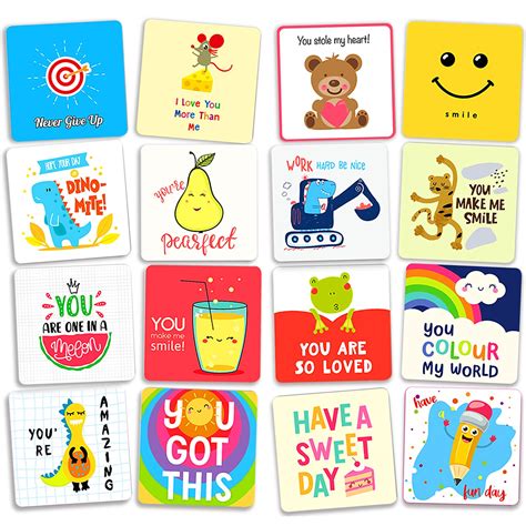 Buy Joachio Lunch Box Notes For Kids Inspirational And Motivational 60