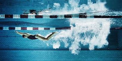 Swimming Pool Wallpapers Swimmer Water Students Hair