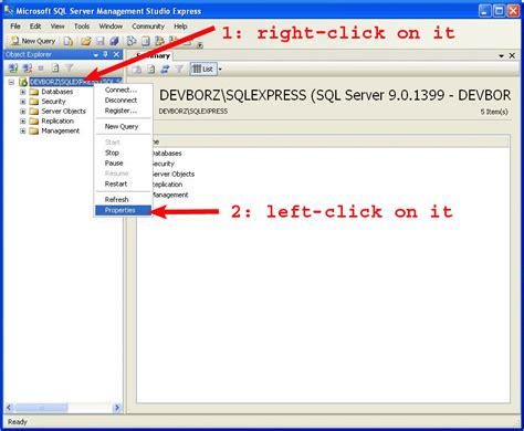 Set Ms Sql Server Authentication Mode