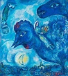 Marc Chagall, "Le rêve de Chagall sur Vitebsk". - Bukowskis