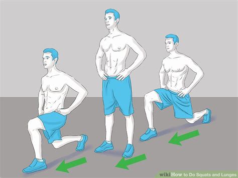 8 Easy Ways To Do Squats And Lunges With Pictures