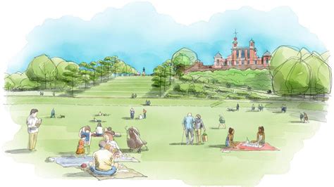 The Royal Parks To Restore Greenwich Parks Giant Grass Steps