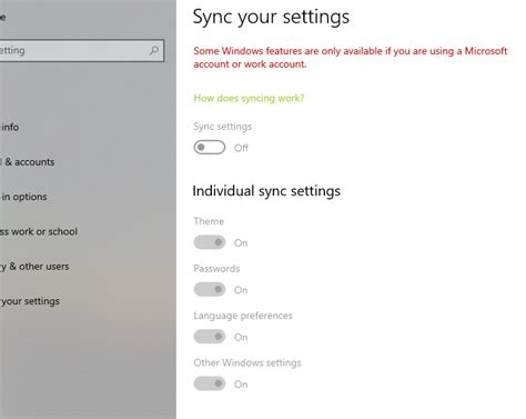 How To Sync Setting In Windows 10 Windowspcsecrets