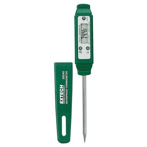 Extech 39240 Digital Waterproof Pocket Thermometer From Cole Parmer