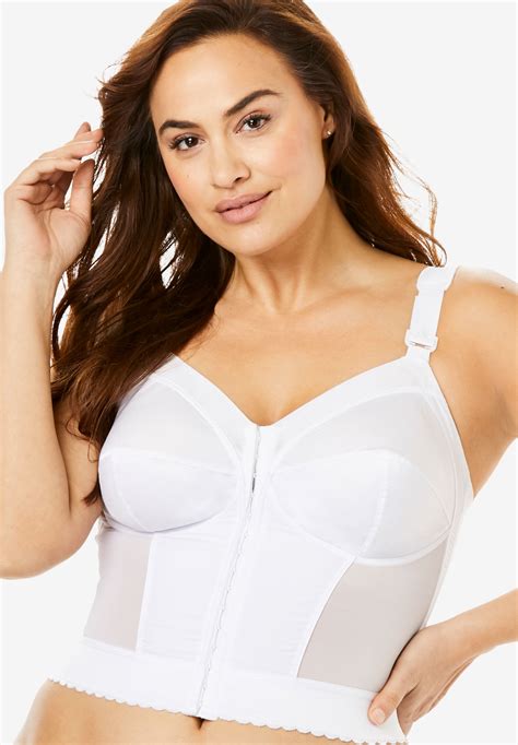 Front Hook Longline Bra From Fully By Exquisite Form® Plus Size Full