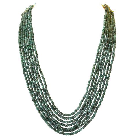 Emerald Necklace Buy Latest Design Emerald Necklace Online At Best