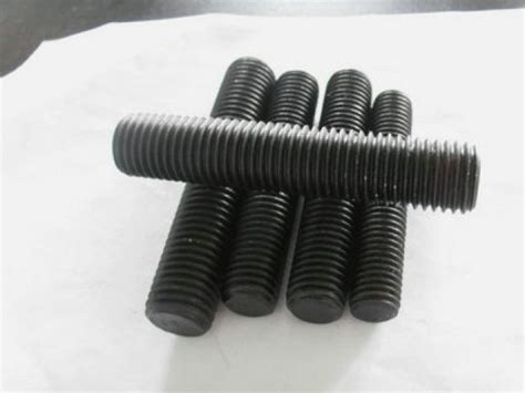 Astm A193 B7 Stud Bolt With Two Astm A194 2h Nutsblackhdgptfe Coated