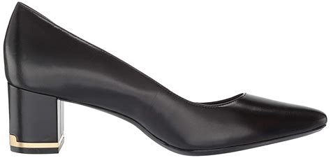 Calvin Klein Womens Nita Pump Black Leather Size 85 Czu8 Ebay