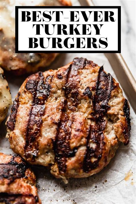 Best Ever Grilled Turkey Burgers Extra Juicy Plays Well With