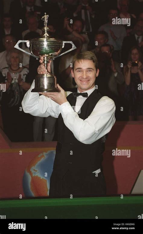Stephen Hendry Embassy World Champion 1996 09 May 1996 Stock Photo Alamy
