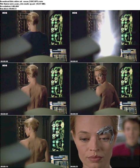 Naked Jeri Ryan In Star Trek Voyager