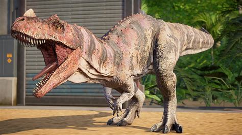 Ceratosaurus Roar And Feeding Jurassic World Evolution Short Video