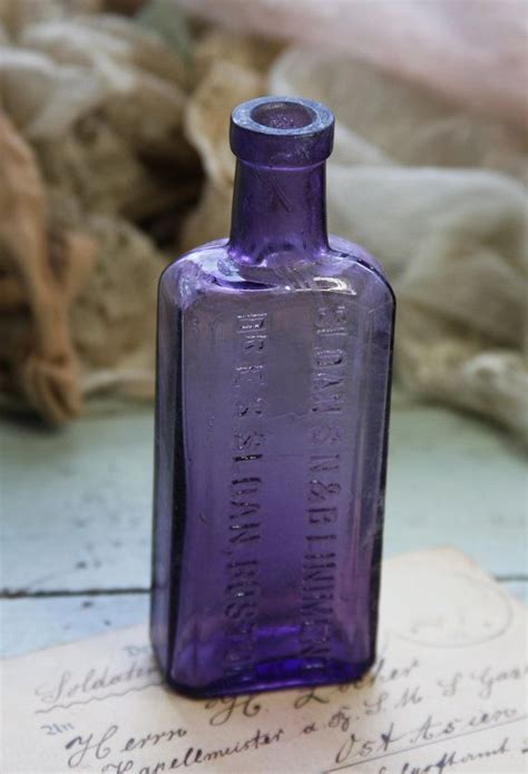 Purple Bottle Amethyst Glass Antique Sloan S Liniment Etsy Purple Bottle Bottle Amethyst Glass