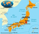 Mapa Japón - ANDORREANDO POR EL MUNDO