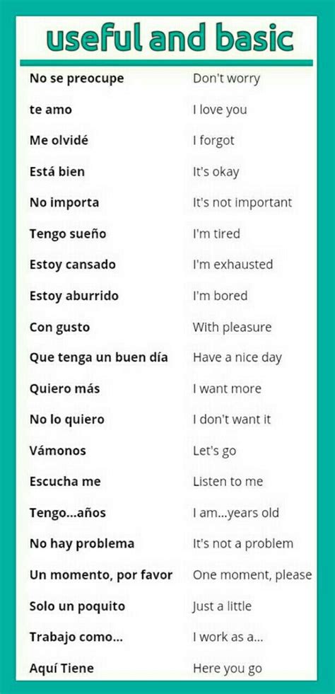 Pin By Beauty Violaceous On English Spanish Basic Spanish Words