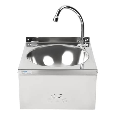 Basix Stainless Steel Knee Operated Hand Wash Basin Cc260 Buy