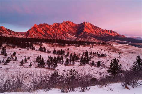 New Year Over Boulder Boulder Colorado Thomas Mangan Photography