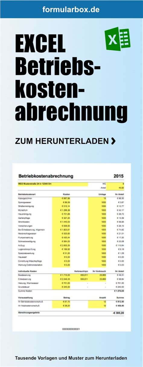 We did not find results for: Betriebskostenabrechnung Vorlage Excel Kostenlos