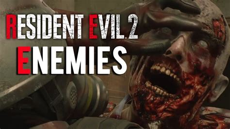 Resident Evil 2 Remake All Regular Enemies Ps4 Youtube